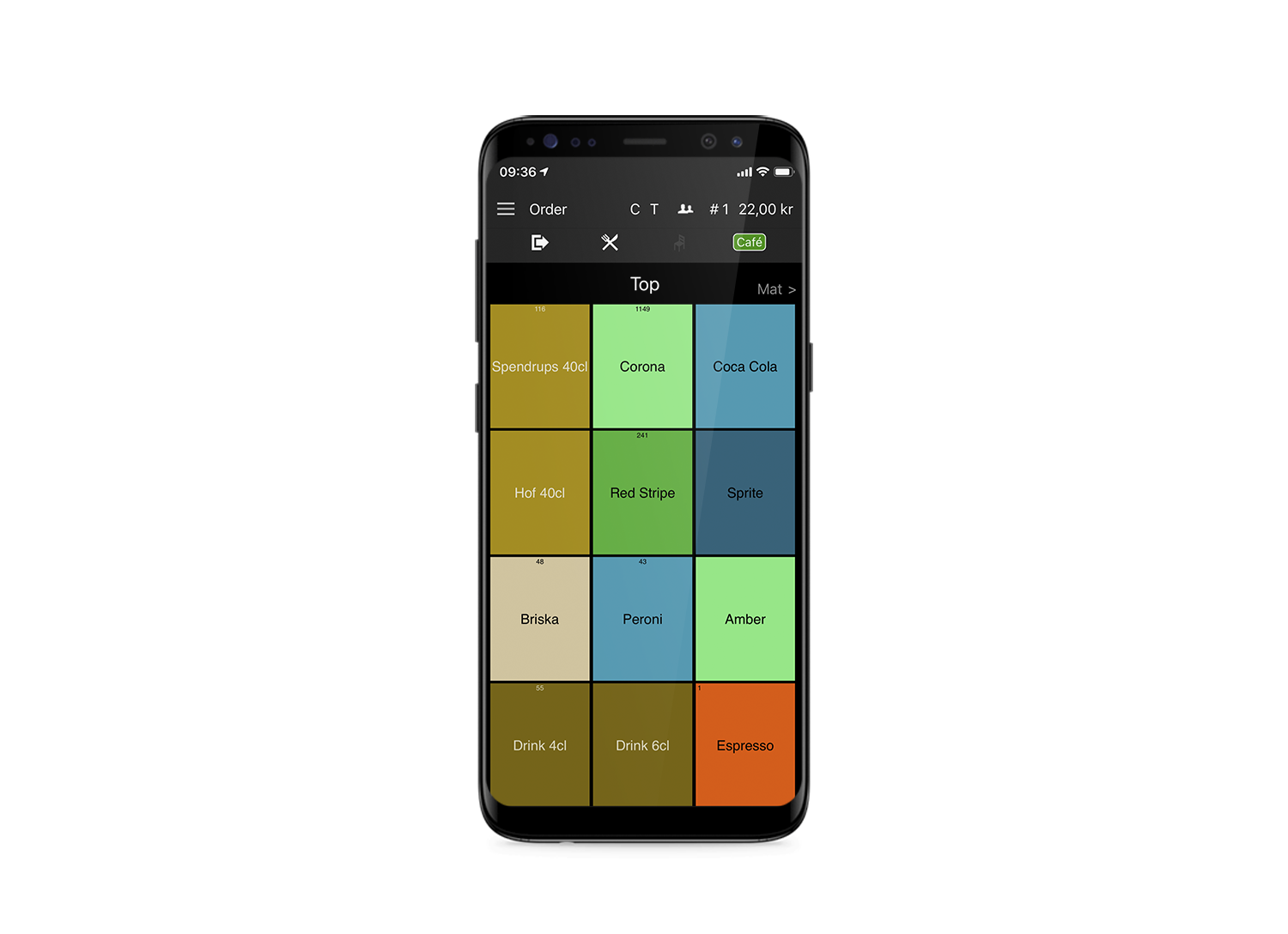 Trivec Mobile order system