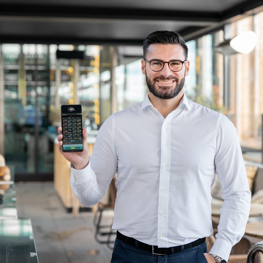 Trivec HandyPay Mobil bestillings- og betalingsløsning kelner